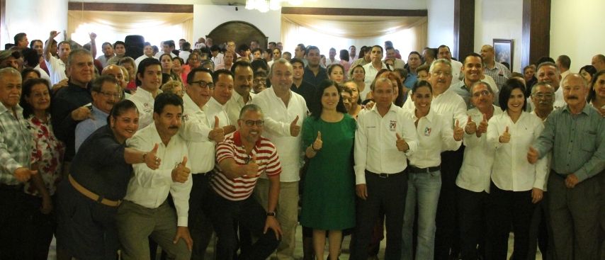 Sostiene reunión PRI Tamaulipas en Ciudad M